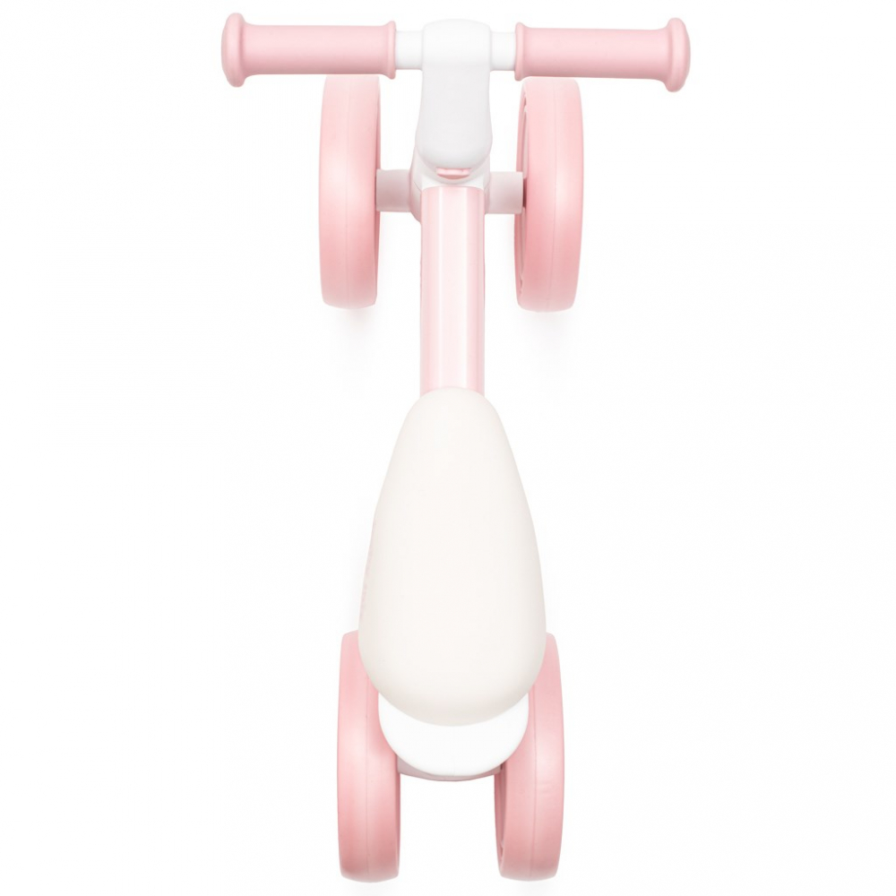 Bicicleta fara pedale din aluminiu cu ghidon reglabil Bunny Hop Pink - 2 | YEO