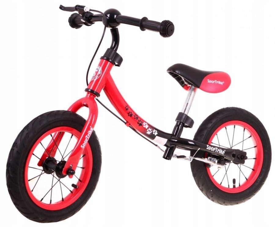 Bicicleta rosie fara pedale cu cadru reversibil Boomerang WB-06 - 7