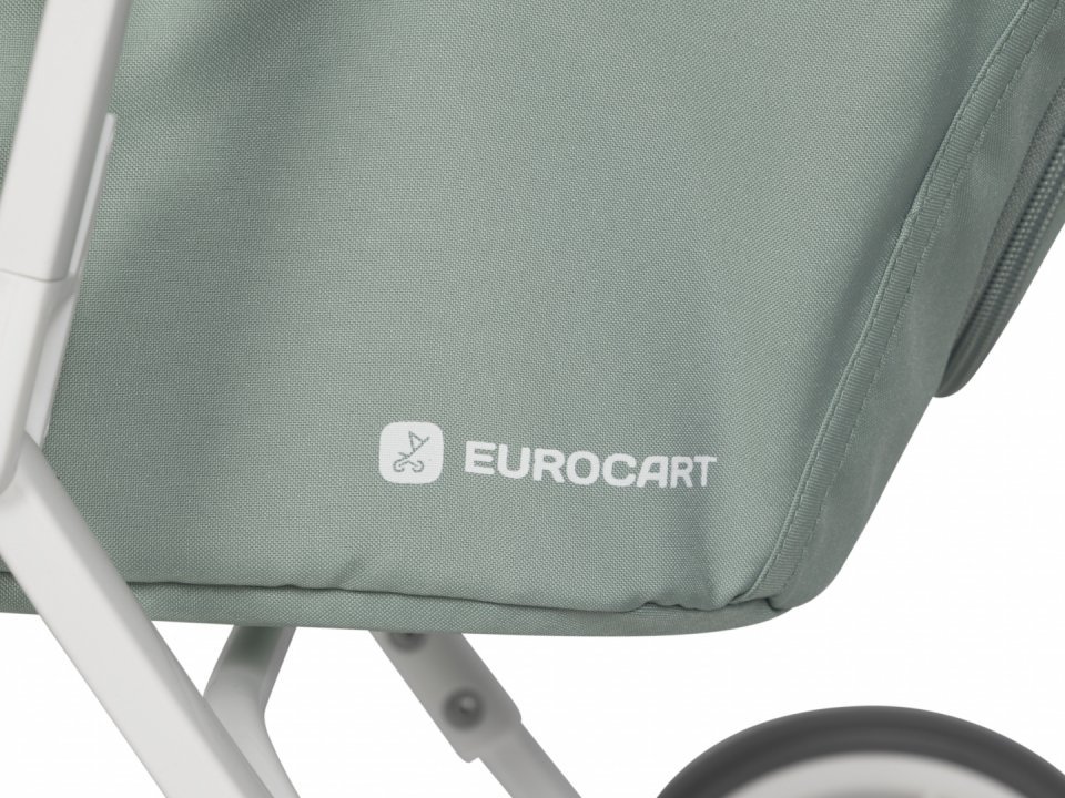 Carucior cu spatar reglabil Euro-Cart omologat pana la 22kg Volt Olt Pro Jungle, extrem de mic la pliere, cadru de aluminiu, roti cu suspensii, spatar reglabil in 3 pozitii, accesorii incluse - 3