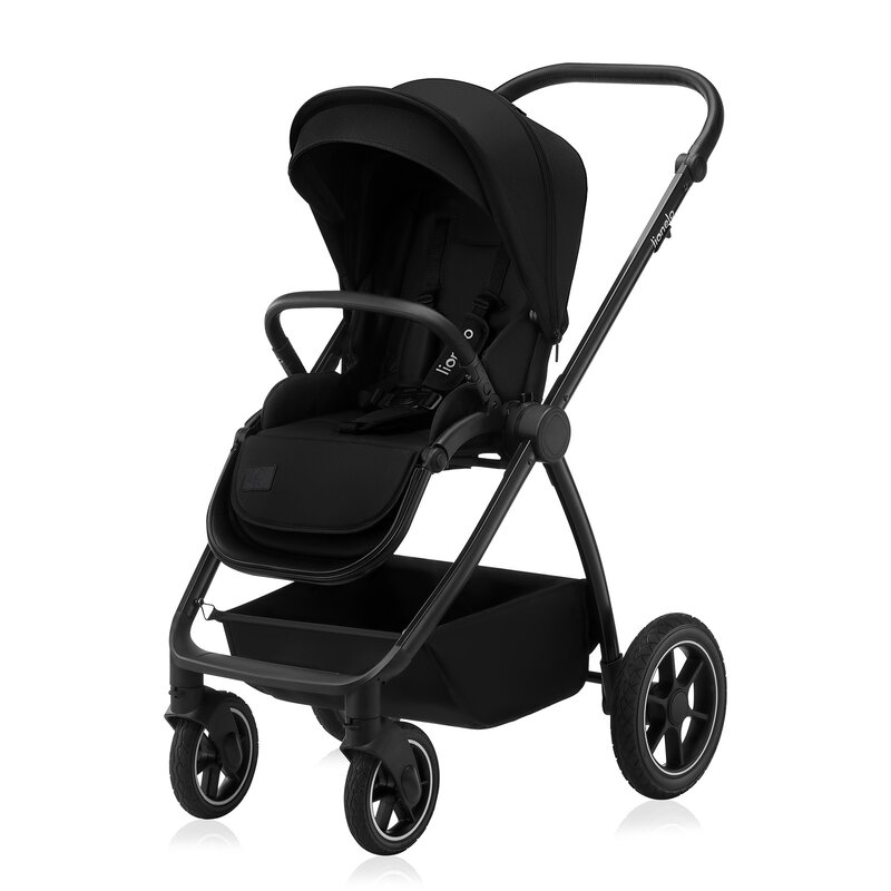 Carucior 2 in 1 Lionelo Meril negru - 1