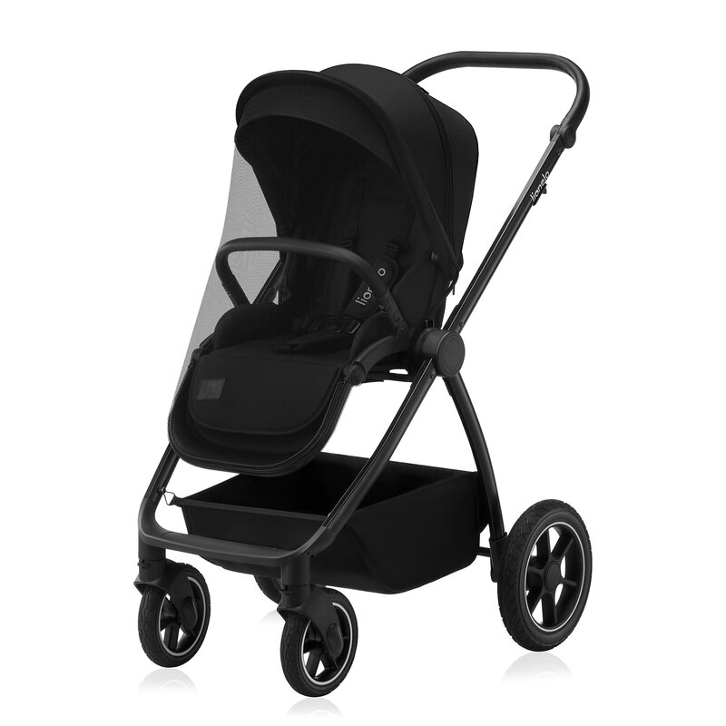 Carucior 2 in 1 Lionelo Meril negru - 3