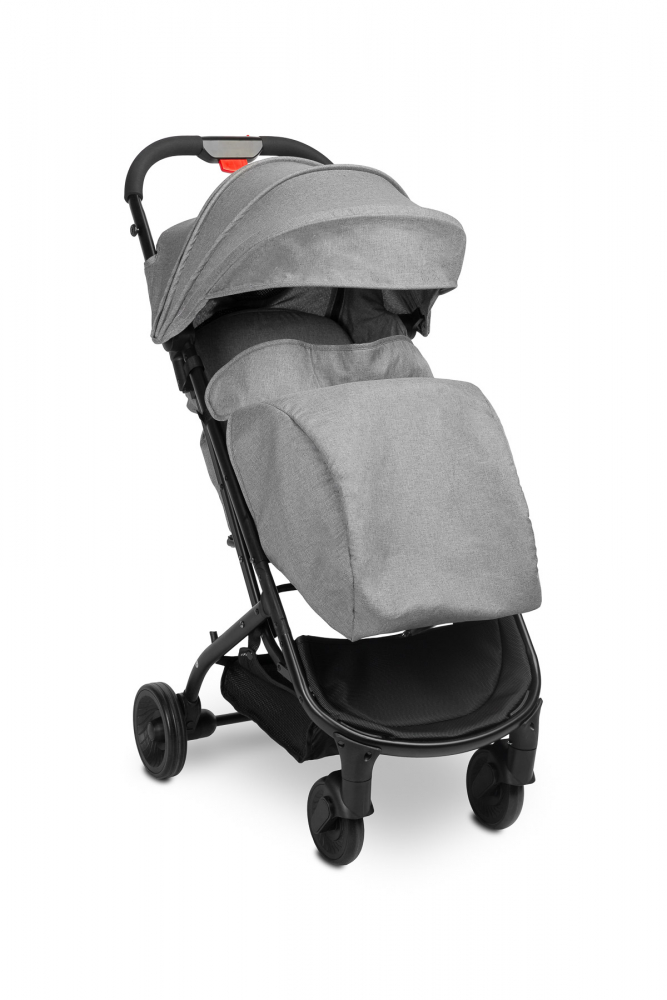 Carucior sport cu spatar reglabil,capotina,centuri de siguranta,husa de ploaie,pliere compacta si sistem troller compatibil cu avion Caretero Sfera Graphite - 7