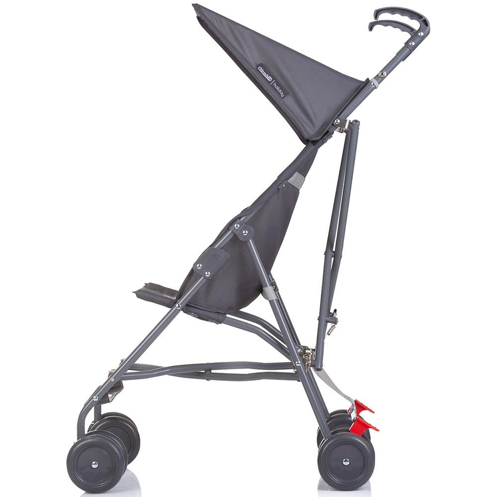 Carucior sport Chipolino Holiday anthracite 6-36 luni, pliere tip umbrela