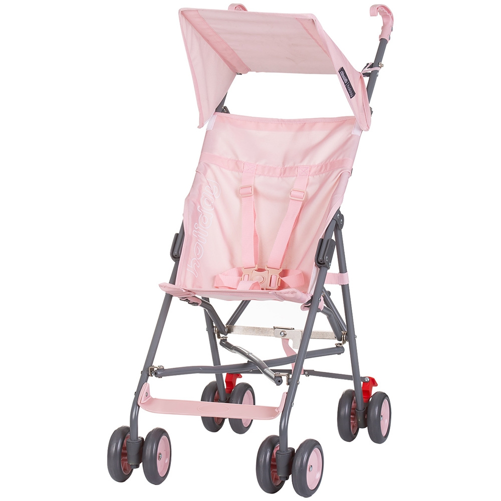 Carucior sport Chipolino Holiday pink marshmallow 6-36 luni, pliere tip umbrela - 2