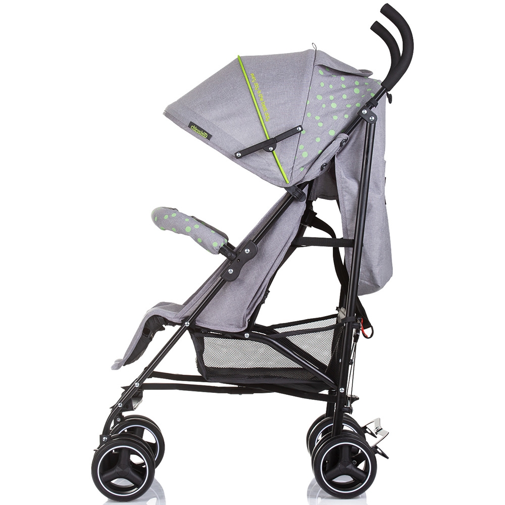 Carucior sport Chipolino Milano Bear, spatar reglabil, pliere tip umbrela, suport de picioare reglabil, greutate admisa 22 kg