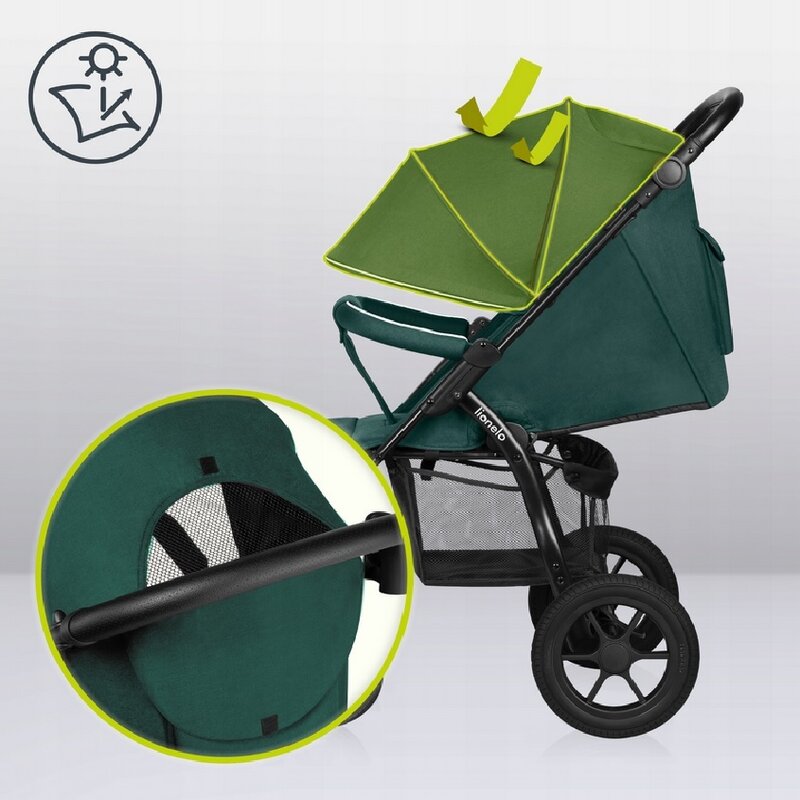 Carucior sport Lionelo Annet Tour verde - 9