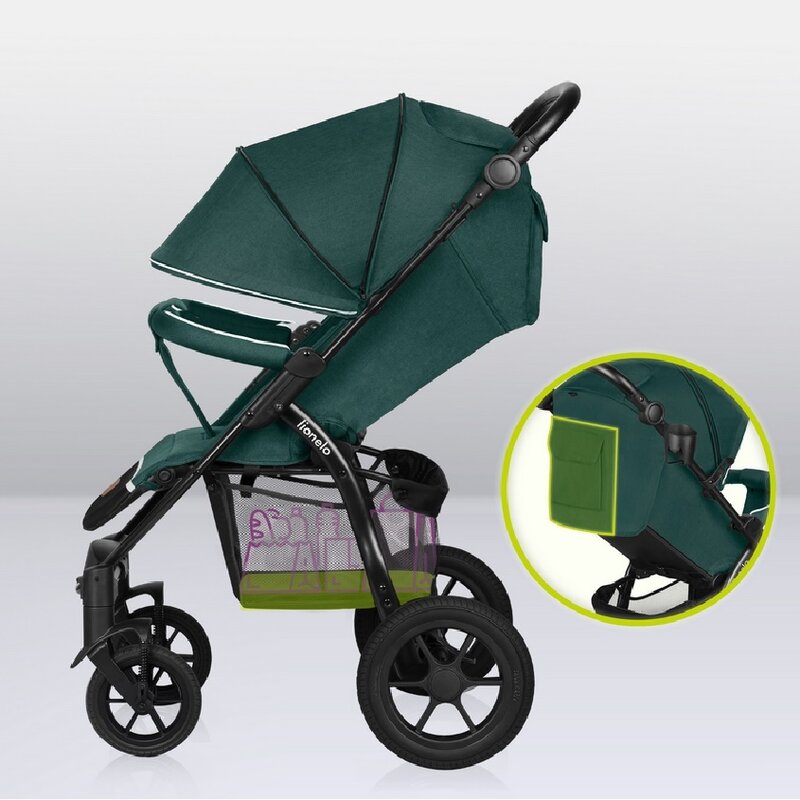 Carucior sport Lionelo Annet Tour verde - 11