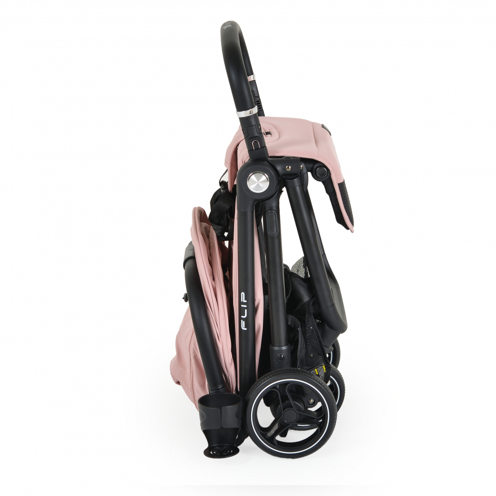 Carucior sport de la nastere 0-22 kg cu pliere compacta automata Cangaroo Flip Blossom Pink