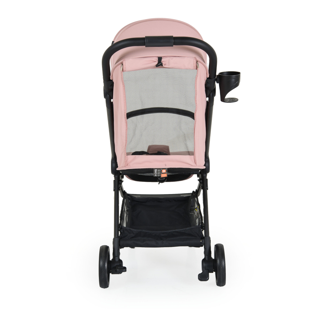 Carucior sport de la nastere 0-22 kg cu pliere compacta automata Cangaroo Flip Blossom Pink - 4