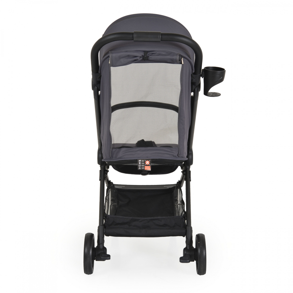 Carucior sport de la nastere 0-22 kg cu pliere compacta automata Cangaroo Flip Obsidian Grey - 4