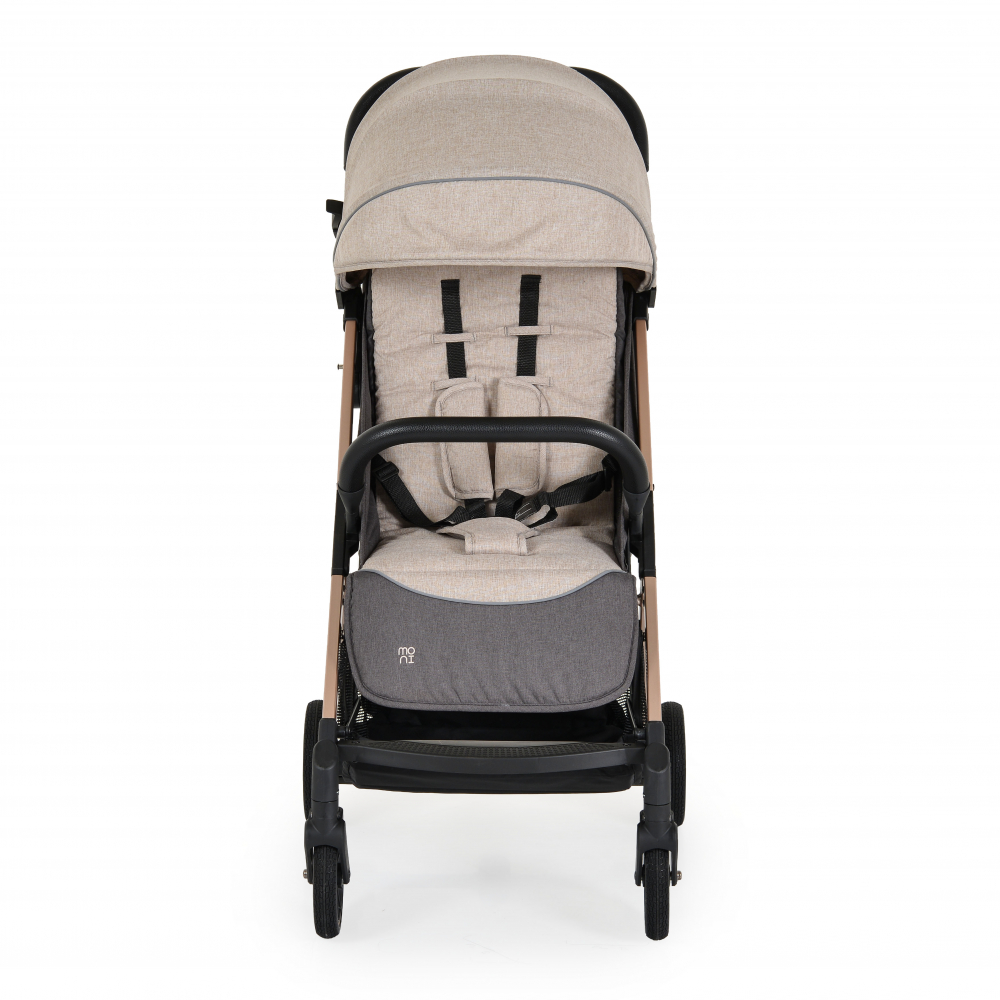 Carucior sport de la nastere 0-22kg cu pliere automata Moni Berlin Beige - 3