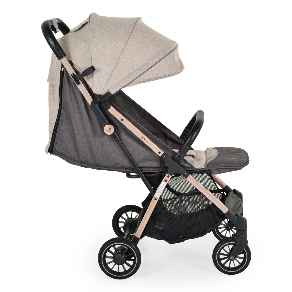 Carucior sport de la nastere 0-22kg cu pliere automata Moni Berlin Beige - 7