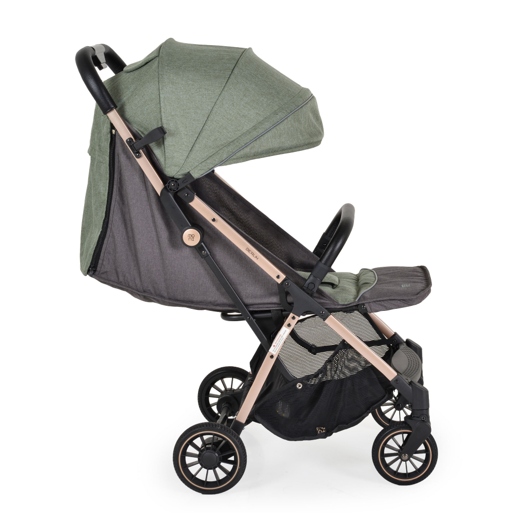 Carucior sport de la nastere 0-22kg cu pliere automata Moni Berlin Green