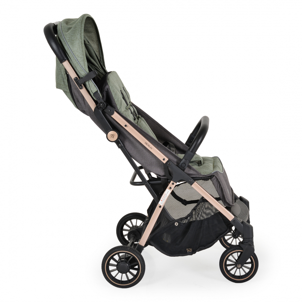 Carucior sport de la nastere 0-22kg cu pliere automata Moni Berlin Green - 4