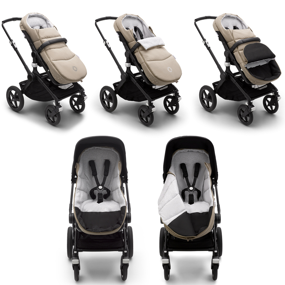 Husa de picioare universala carucior Bugaboo Dune Taupe - 3 | YEO