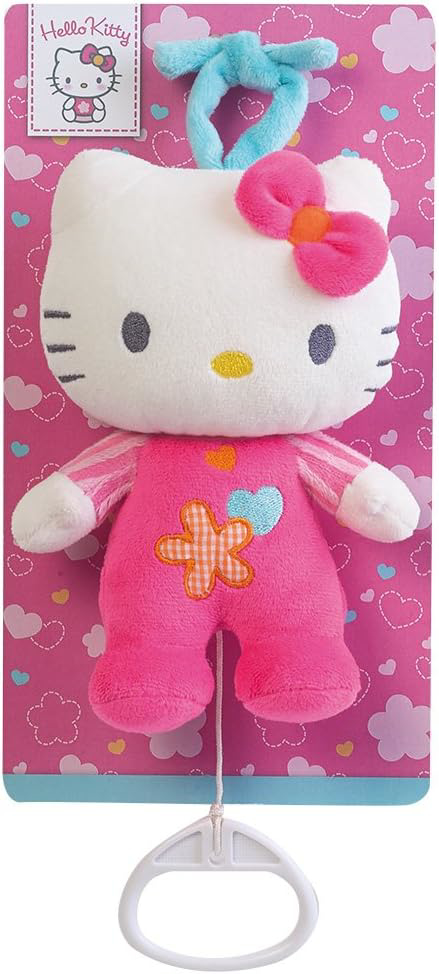 Jucarie de plus muzicala Jemini 19 cm Hello Kitty - 2