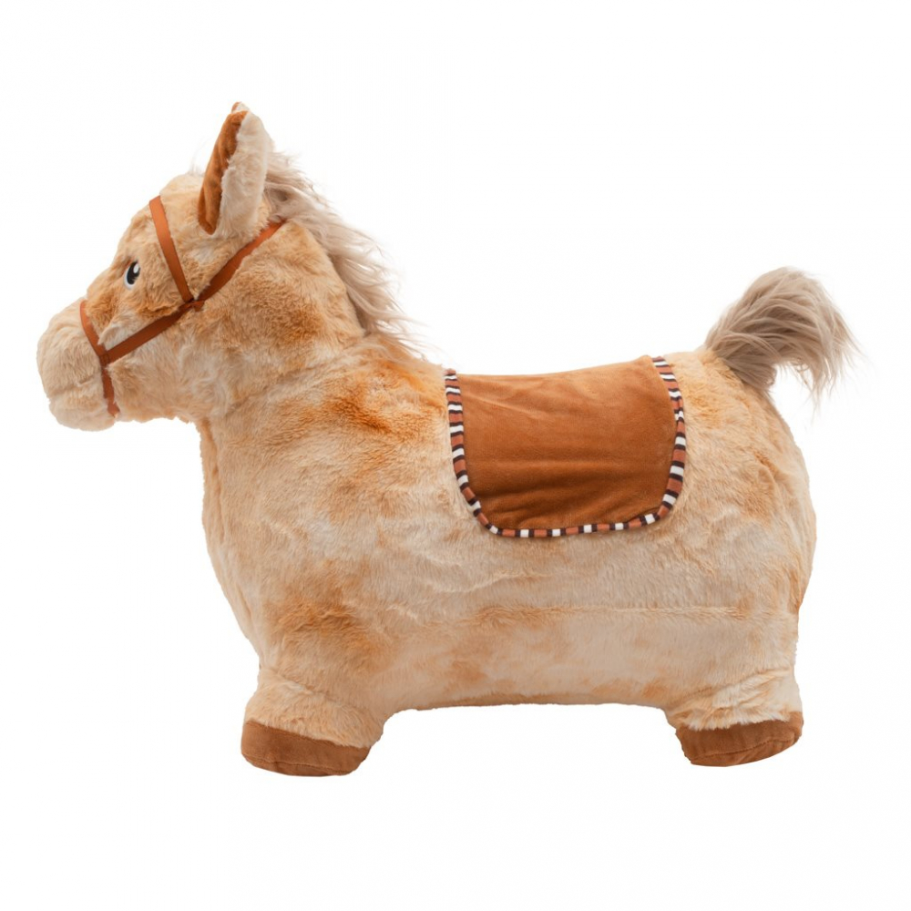 Jumper de plus cu sunete Brown Horse