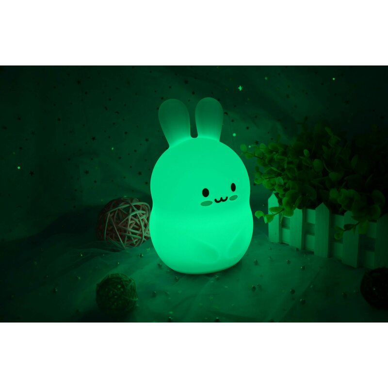 Lampa de veghe FreeON din silicon Rabbit - 2 | YEO