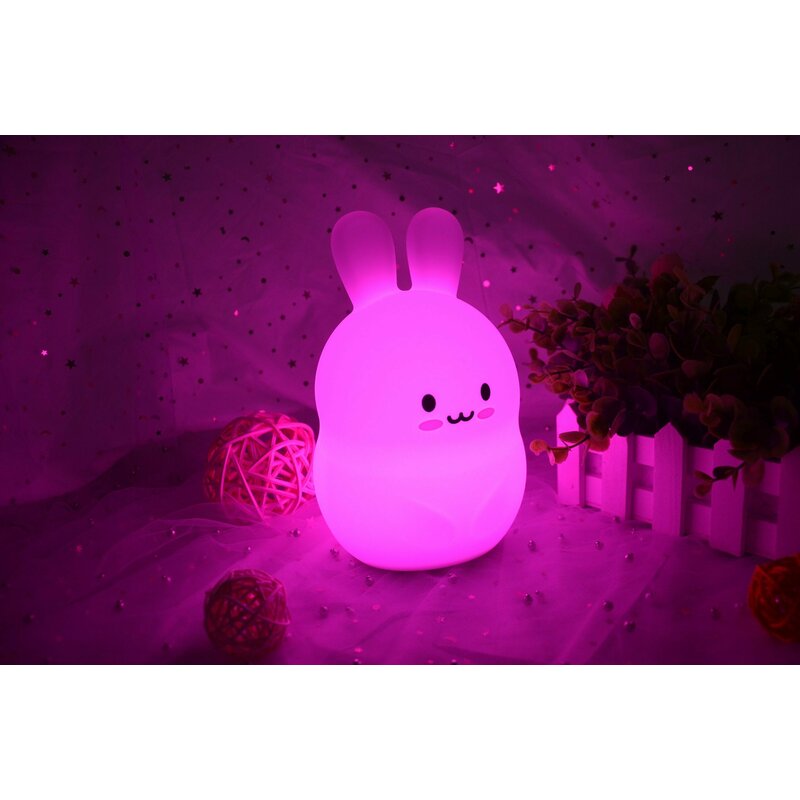 Lampa de veghe FreeON din silicon Rabbit - 4 | YEO