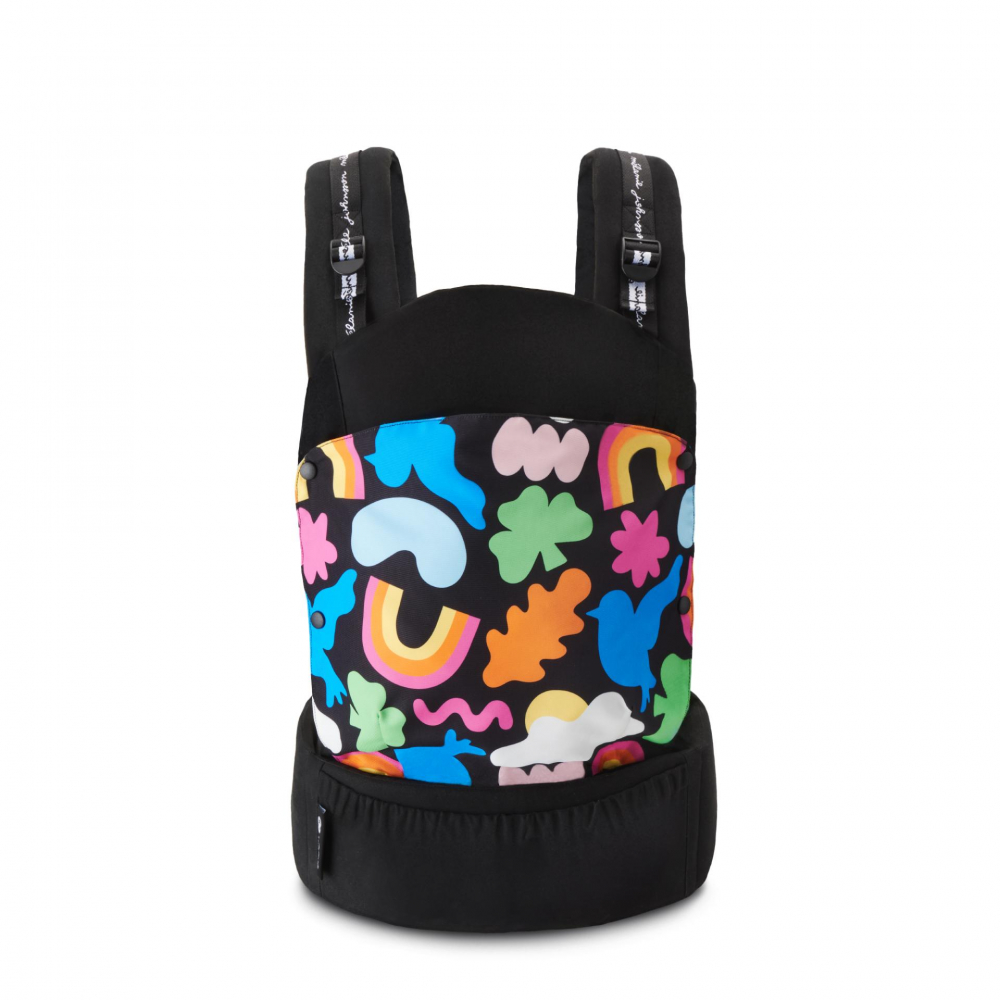 Marsupiu pentru copii Kinderkraft Huggy Happy Shapes - 1 | YEO