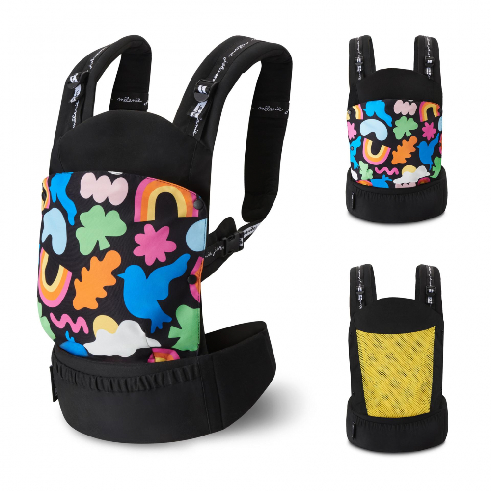 Marsupiu pentru copii Kinderkraft Huggy Happy Shapes - 3 | YEO