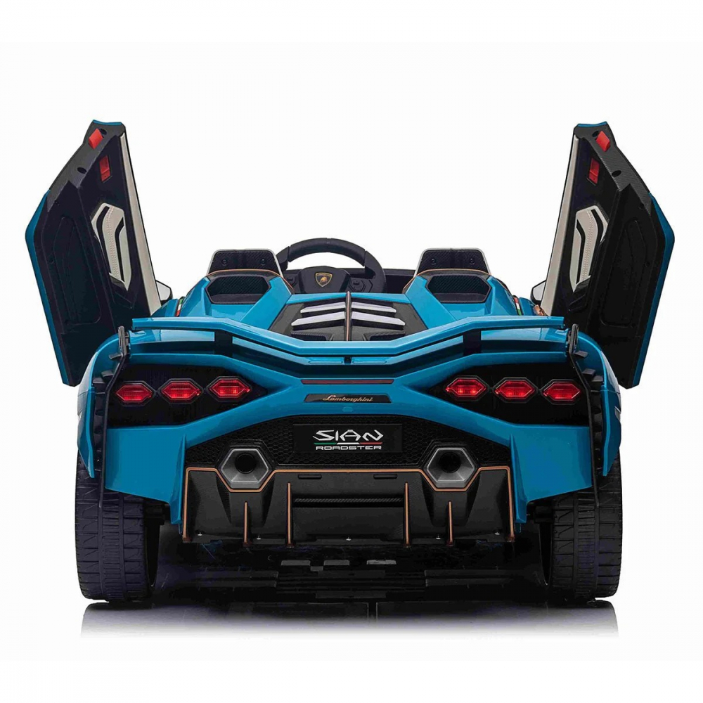 Masinuta electrica RC Lamborghini Sian 12V albastru 50W