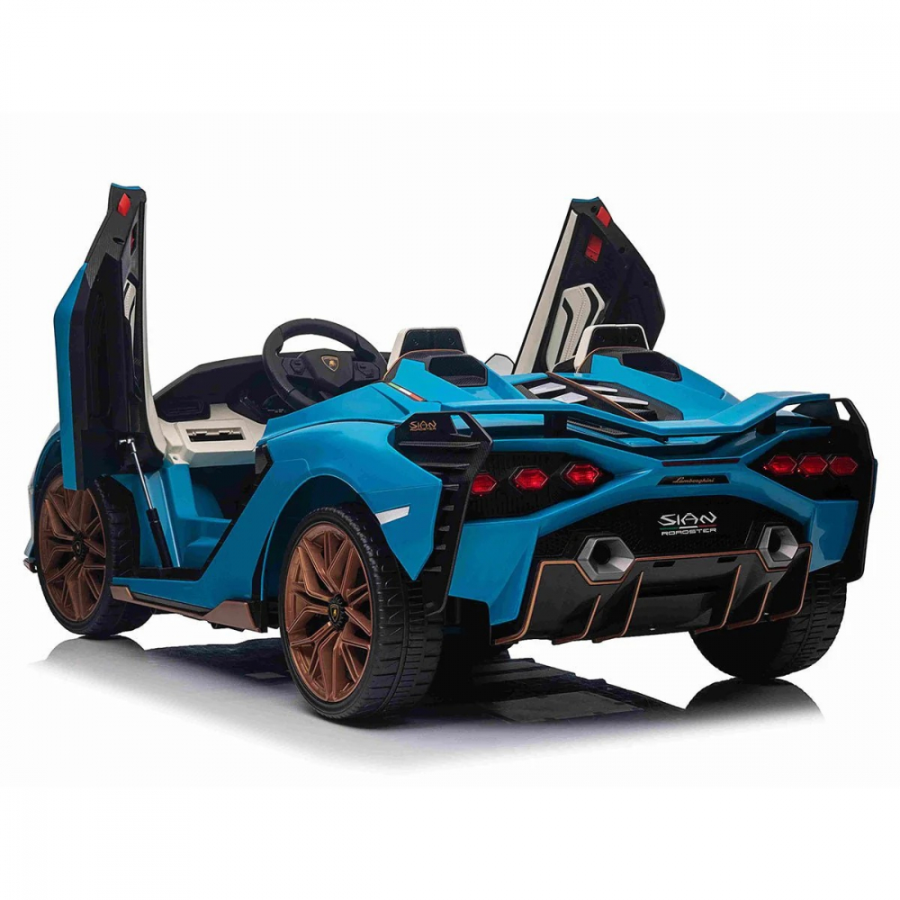 Masinuta electrica RC Lamborghini Sian 12V albastru 50W - 2 | YEO