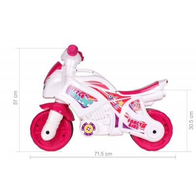 Motocicleta Ride On TechnoK My Little Fancy Bike cu sunete si lumini - 2