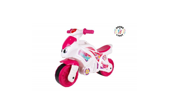 Motocicleta Ride On TechnoK My Little Fancy Bike cu sunete si lumini - 3