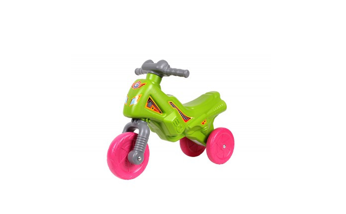 Motocicleta fara pedale TechnoK Ride On Mini-Bike verde