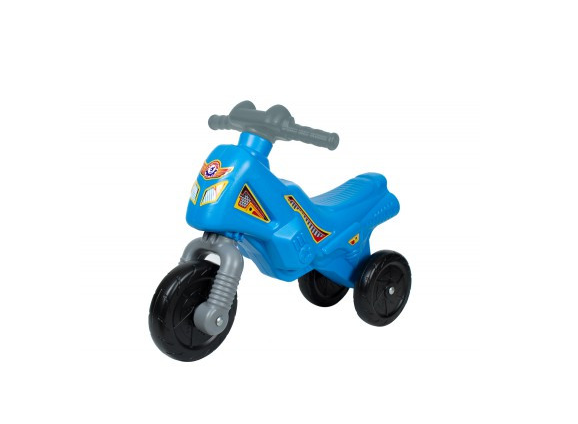 Motocicleta fara pedale TechnoK Ride On Mini-Bike albastru