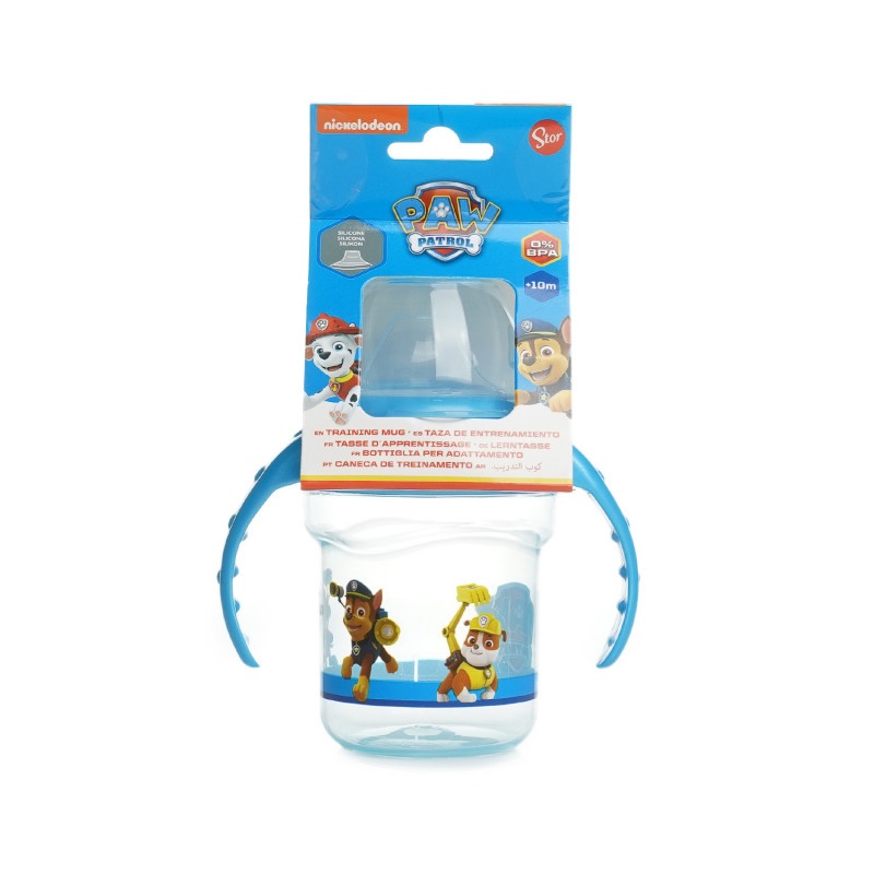 Cana cu capac si manere 250 ml cioc din silicon Paw Patrol - 2 | YEO