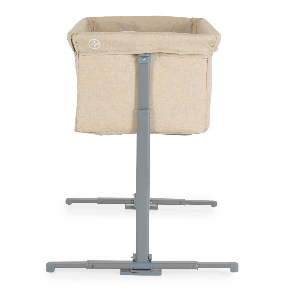 Patut Co-Sleeper multifunctional cu laterala culisanta si functie leganare Moni Mystery Beige - 6