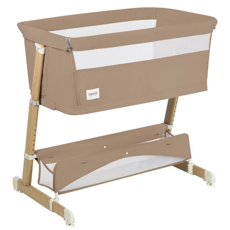 Patut co-sleeper Lionelo Thomi Plus 5 in 1 multifunctional maro - 1