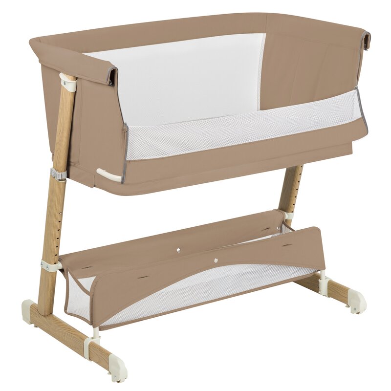 Patut co-sleeper Lionelo Thomi Plus 5 in 1 multifunctional maro - 3