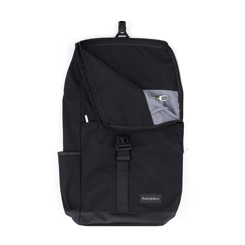 Rucsac pentru mamici PetiteMars Jakob Absolute Black - 4