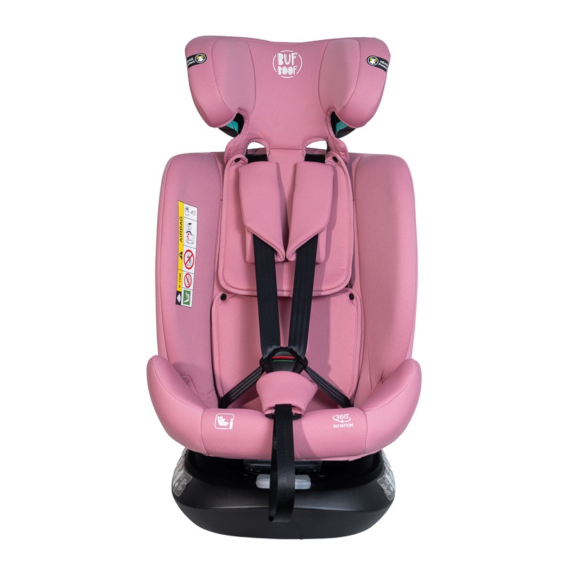 Scaun auto Deluxe Buf Boof i-Size cu isofix rotativ 360 grade 40-150 cm Saphir Purple - 3