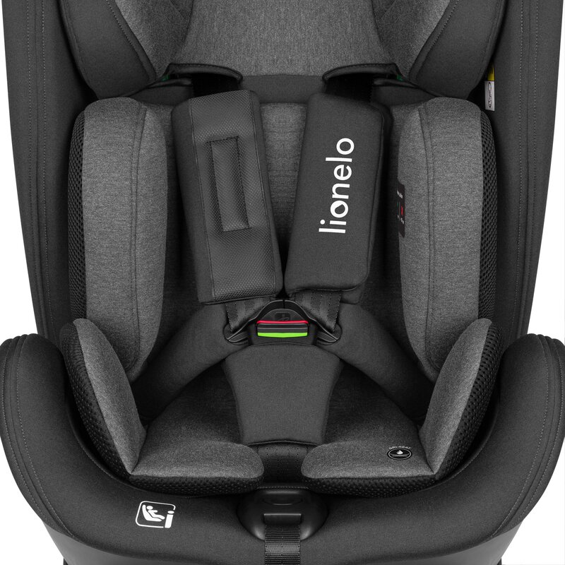 Scaun auto Lionelo Harper i-Size cu isofix 76-150 cm gri - 8