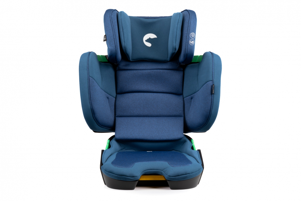 Scaun auto cu isofix Kidnort pliabil cu Tetiera reglabila 100-150 cm i-SIZE R-129 Mane Blue - 1 | YEO