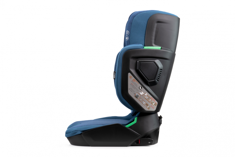 Scaun auto cu isofix Kidnort pliabil cu Tetiera reglabila 100-150 cm i-SIZE R-129 Mane Blue - 4 | YEO