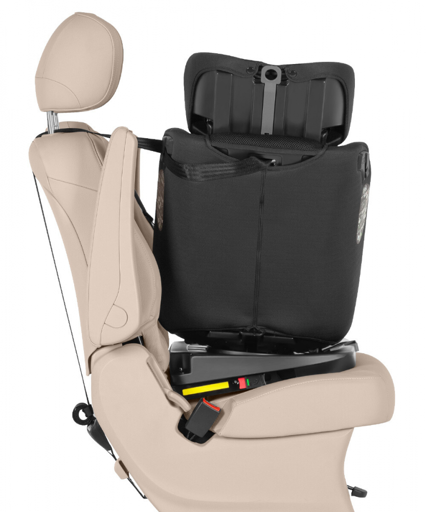 Scaun auto rotativ 360 SPS Top Tether Carrello Unity i-Size 40-150 cm isofix Totality Black - 2