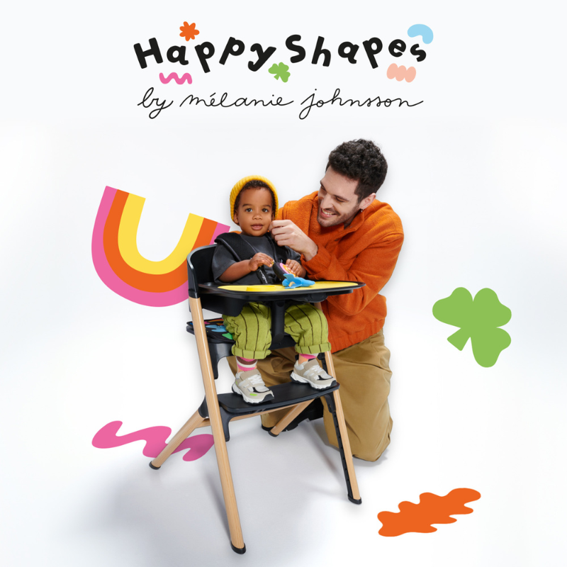 Scaun de masa 4in1 transformabil Livy + sezlong Calmee Happy Shapes - 3 | YEO