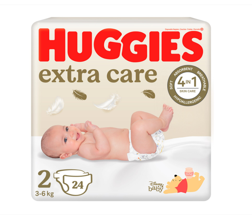 Scutece Huggies Elite Soft nr.2 4-6 kg 24 buc