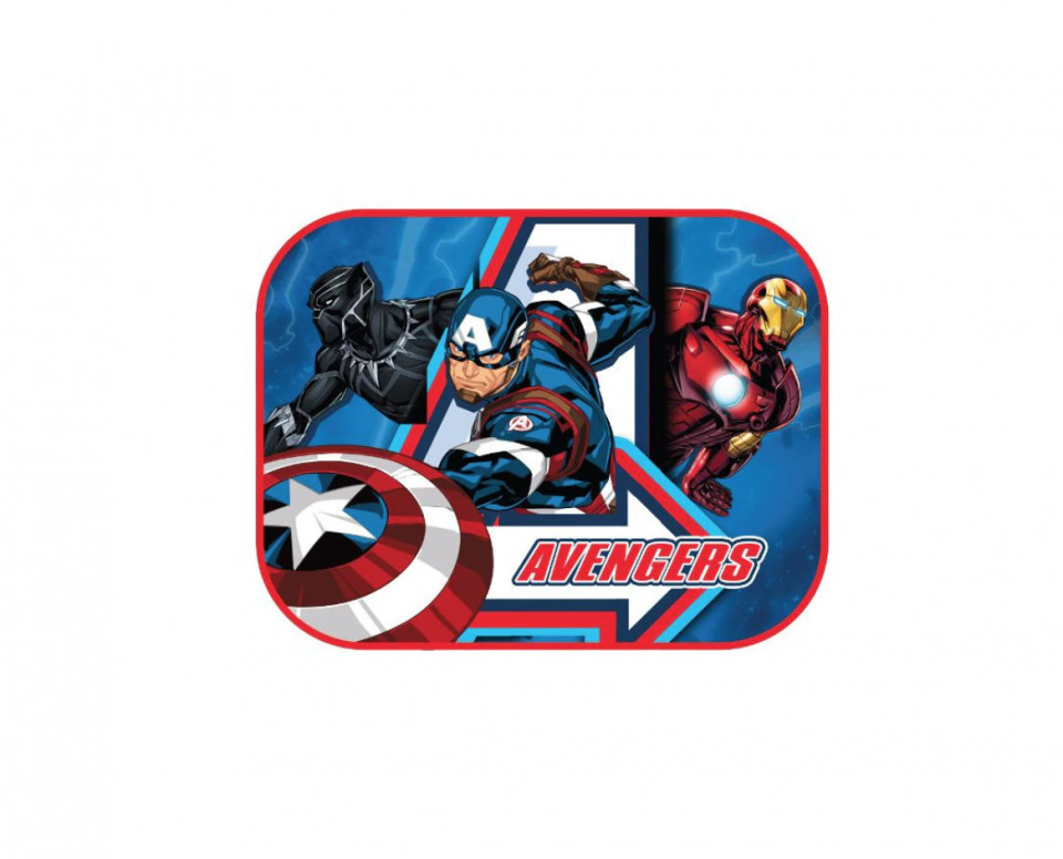 Set 2 parasolare auto 44x35 cm Avengers - 1