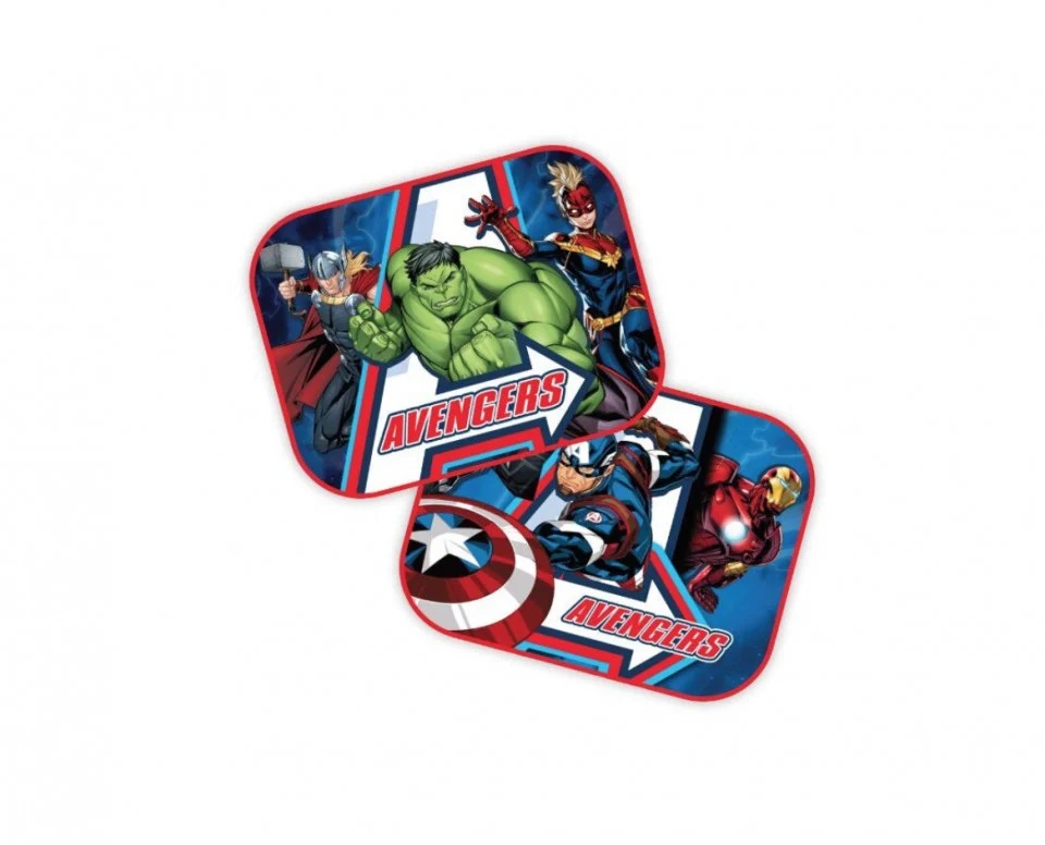 Set 2 parasolare auto 44x35 cm Avengers - 3