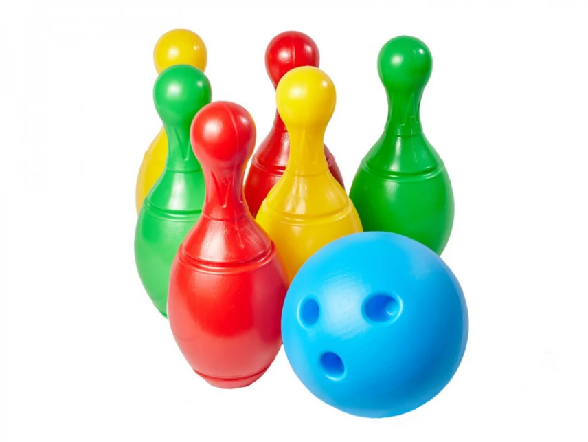 Set bowling TechnoK cu 6 popice - 1 | YEO