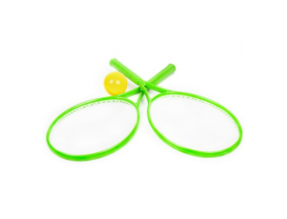 Set rachete de tenis cu minge TechnoK verde