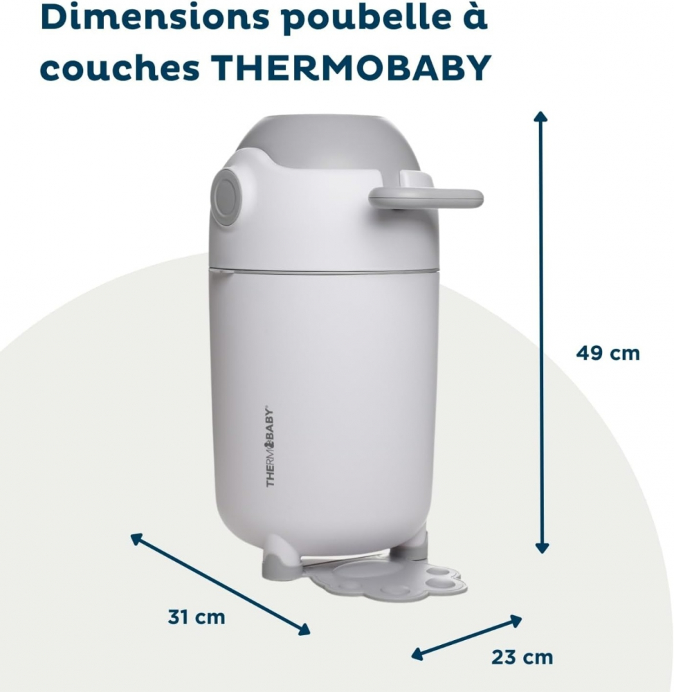 Cos stocare scutece uzate Thermobaby - 1 | YEO