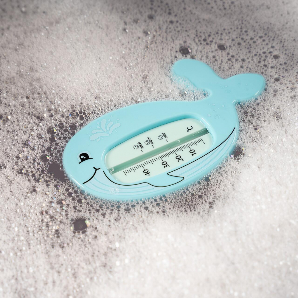 Termometru de baie pentru copii MyHappyBath Whale fara mercur fara BPA 0+ luni Reer - 1 | YEO