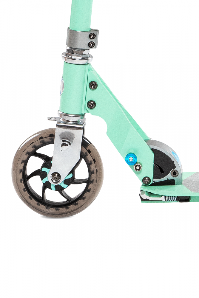 Trotineta Micro Speed Mint rapida, compacta, usoara, cadru din aluminiu, ghidon pliabil si ajustabil, greutate suportata 100 kg - 4